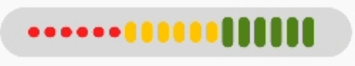 SmileIndicatorBar with maximum progress